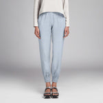 Toile Lin Pied de Poule Celeste - Ribes y Casals