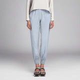 Toile Lin Pied de Poule Celeste - Ribes y Casals