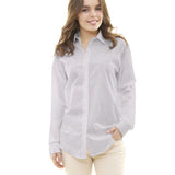 Tissu Lin Beige Rayures - Ribes y Casals