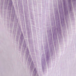 Tissu Lin Rayures Lilas - Ribes y Casals