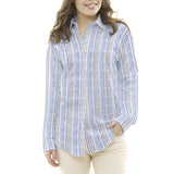 Tissu Lin Doux Bleu - Ribes y Casals