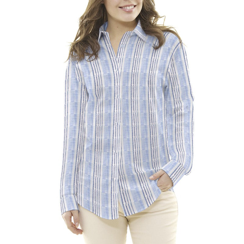 Tissu Lin Doux Bleu - Ribes y Casals