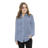 Tissu à Pois Satiné Celeste - Ribes y Casals