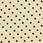 Tissu à Pois Satiné Écru - Ribes y Casals