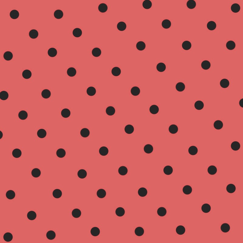 Tissu à Pois Satiné Orange - Ribes y Casals