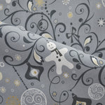 Tissu Noël Gris - Ribes y Casals