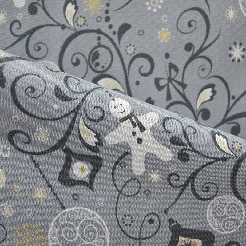 Tissu Noël Gris - Ribes y Casals