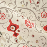 Tissu Noël Rouge - Ribes y Casals