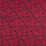 Tissu Denim Stretch Jacquard Rouge - Ribes y Casals