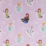 Tissu Disney Reine des Neiges Mauve - Ribes y Casals