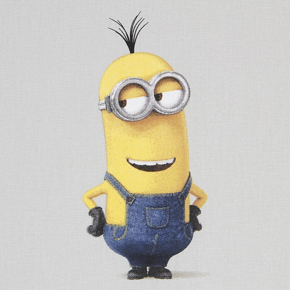 Tissu Les Minions Gris - Ribes y Casals