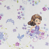 Tissu Disney Princesse Sofía Blanc - Ribes y Casals