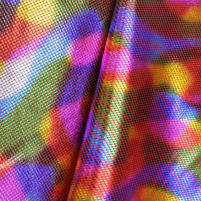 Tissu Élastique Écailles Multicolore - Ribes y Casals