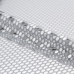 Tissu Élastique Miroir Blanc - Ribes y Casals