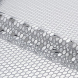 Tissu Élastique Miroir Blanc - Ribes y Casals