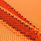 Tissu Élastique Miroir Orange - Ribes y Casals