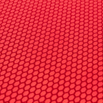 Tissu Élastique Miroir Rouge - Ribes y Casals