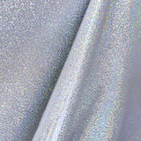 Tissu Élastique Hologramme Argent - Ribes y Casals
