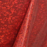 Tissu Élastique Hologramme Rouge - Ribes y Casals
