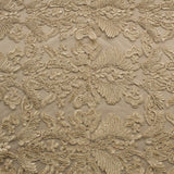 Dentelle Feuille Rebrodée Doré - Ribes y Casals