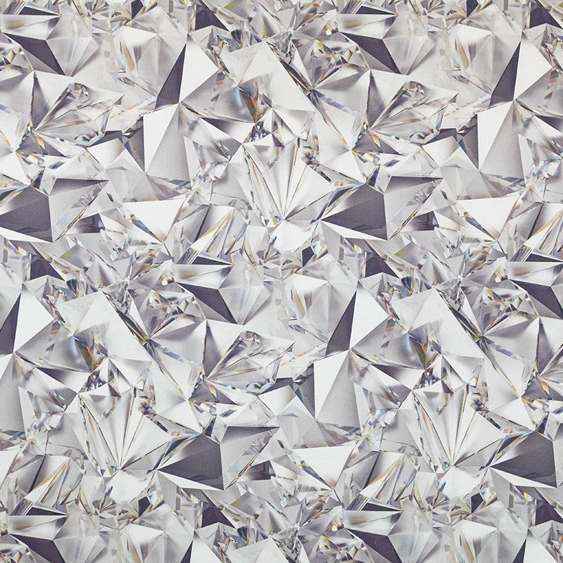 Tissu Imprimé Coton Luxury Gris - Ribes y Casals