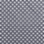 Tissu Imprimé Ronds Dans Carrés Marine - Ribes y Casals