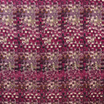 Satin Mat Imprimé Mosaiques Fuschia - Ribes y Casals