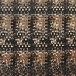 Satin Mat Imprimé Mosaiques Marron - Ribes y Casals