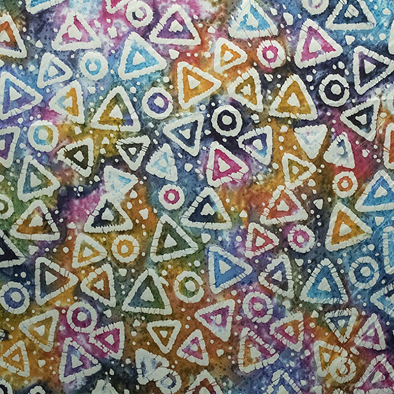 Tissu Imprimé Tie Dye Signes - Ribes y Casals