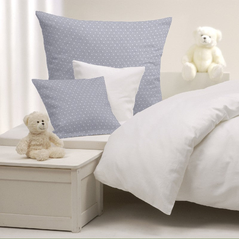 Tissu Étoiles 4mm Fond Gris - Ribes y Casals