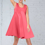 Tissu Fama Stretch Corail Intense - Ribes y Casals