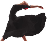 Tissu Fama Burlington Stretch Noir - Ribes y Casals