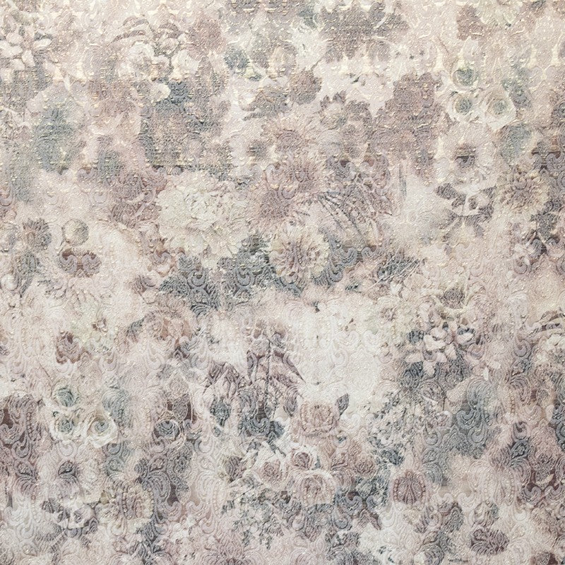 Tissu Fantaisie Brocart Floral Maquillage - Ribes y Casals