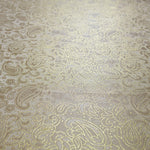 Tissu Fantaisie Cachemire Doré - Ribes y Casals