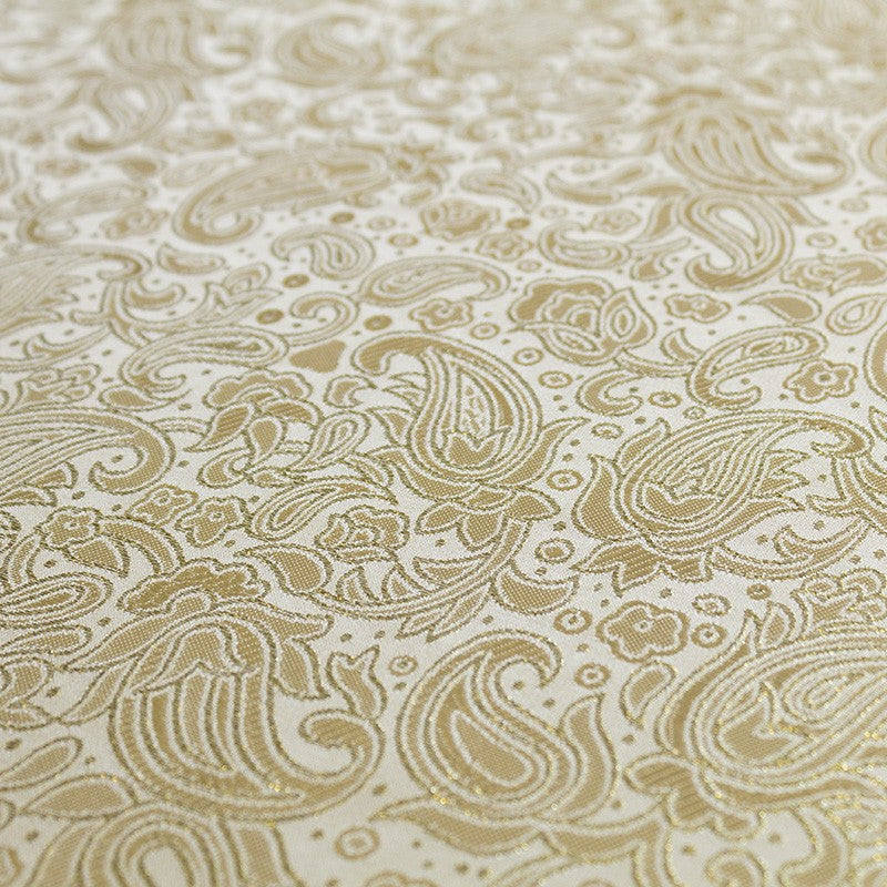 Tissu Fantaisie Cachemire Doré - Ribes y Casals