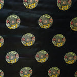 Tissu Fantaisie Dragon Noir - Ribes y Casals