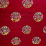 Tissu Fantaisie Dragon Rouge - Ribes y Casals