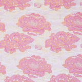 Tissu Fantaisie Fleur Corail Or - Ribes y Casals