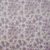 Tissu Fantaisie Fleur Lila - Ribes y Casals