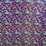 Tissu Fantaisie Fleurs Violet - Ribes y Casals