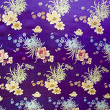 Tissu Fantaisie Kimono Violet - Ribes y Casals