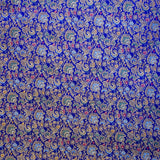 Tissu Fantaisie Liberty Bleu Électrique - Ribes y Casals