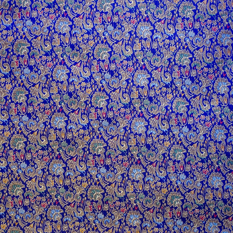 Tissu Fantaisie Liberty Bleu Électrique - Ribes y Casals