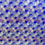 Tissu Fantaisie Medailles Bleu Électrique - Ribes y Casals