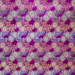 Tissu Fantaisie Medailles Fuchsia - Ribes y Casals