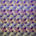 Tissu Fantaisie Medailles Violet - Ribes y Casals
