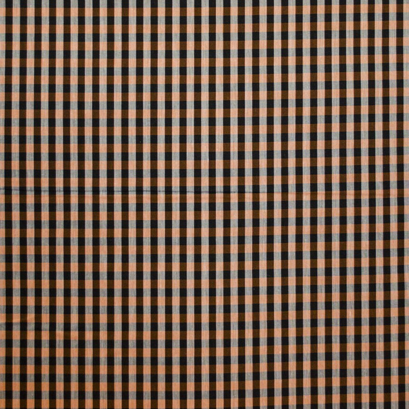Tissu Tartan Orange - Ribes y Casals