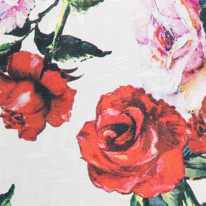 Tissu Flamenco Jacquard Otoman Écru - Ribes y Casals