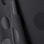 Tissu Flamenco Stretch à Pois Noir - Ribes y Casals