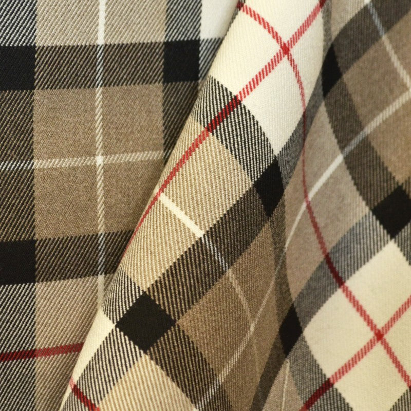 Flanelle Carreaux Écossais Beige - Ribes y Casals